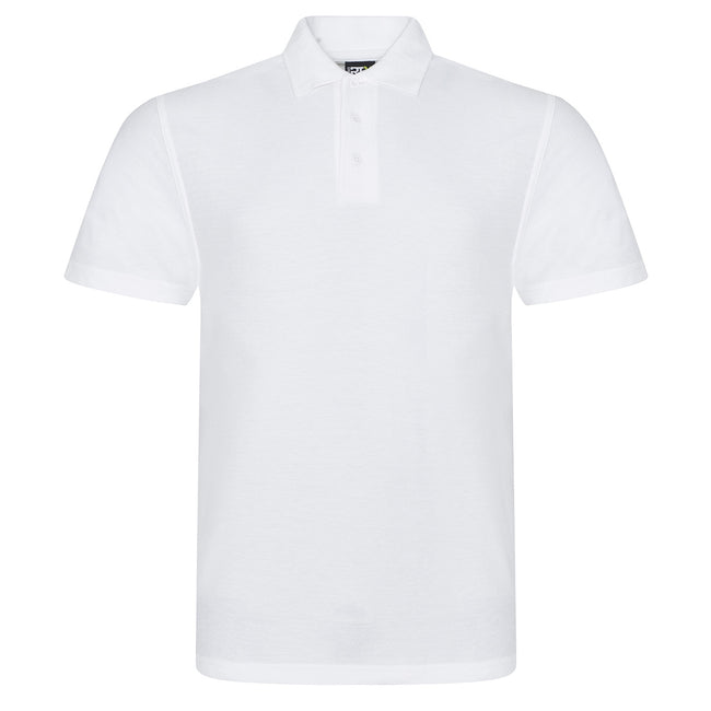 White - Front - PRO RTX Mens Pro Polo Shirt