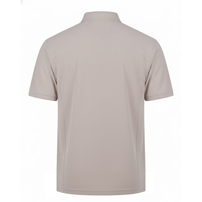 Stone - Back - PRO RTX Mens Pro Polo Shirt