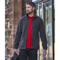 Charcoal - Side - PRO RTX Mens Pro Fleece Jacket