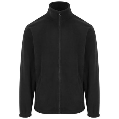 Black - Front - PRO RTX Mens Pro Fleece Jacket