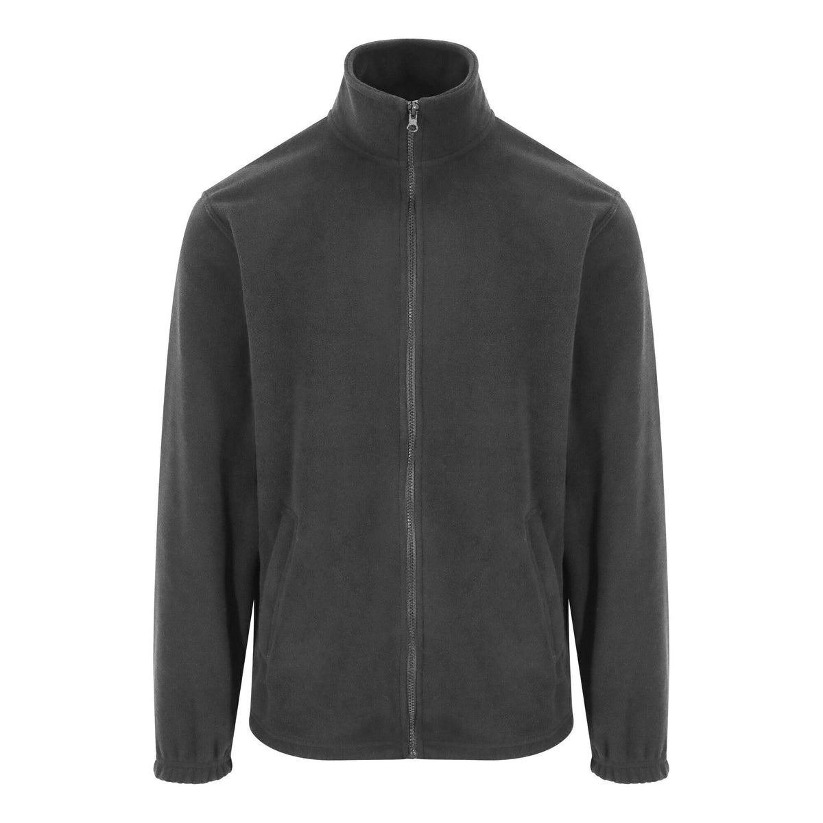 Charcoal - Front - PRO RTX Mens Pro Fleece Jacket