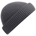 Graphite Grey - Front - Beechfield Unisex Adult Harbour Fisherman Beanie