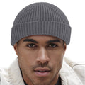 Graphite Grey - Back - Beechfield Unisex Adult Harbour Fisherman Beanie