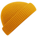 Mustard Yellow - Front - Beechfield Unisex Adult Harbour Fisherman Beanie