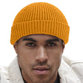 Mustard Yellow - Back - Beechfield Unisex Adult Harbour Fisherman Beanie