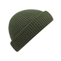 Oatmeal - Front - Beechfield Unisex Adult Harbour Fisherman Beanie