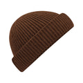 Walnut - Front - Beechfield Unisex Adult Harbour Fisherman Beanie