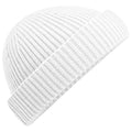 White - Front - Beechfield Unisex Adult Harbour Fisherman Beanie