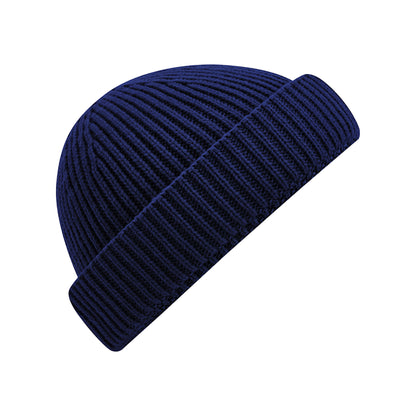 Oxford Navy - Front - Beechfield Unisex Adult Harbour Fisherman Beanie