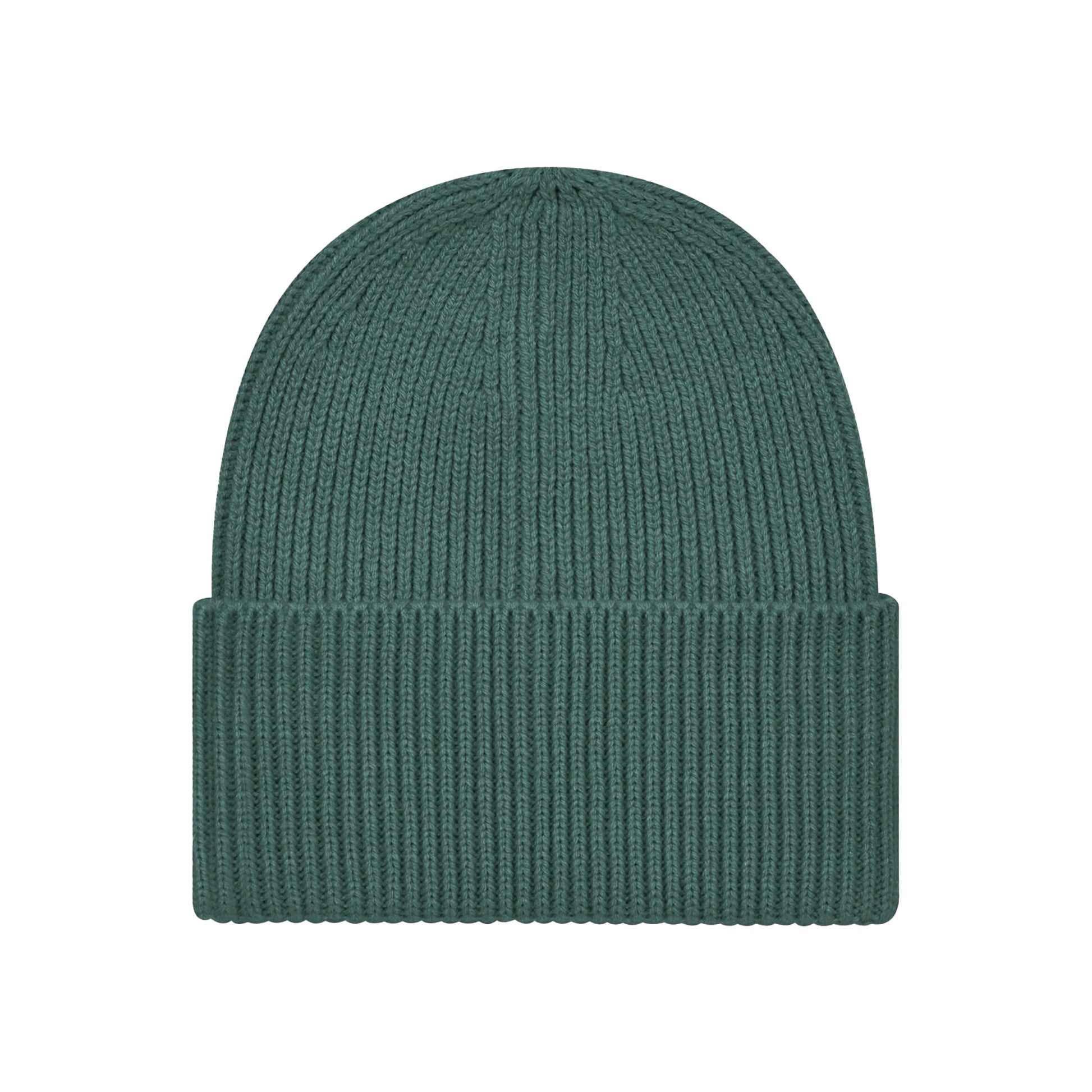 Marine Green - Back - Beechfield Unisex Adult Cuffed Oversized Beanie