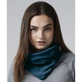 Petrol Blue - Back - Beechfield Unisex Adult Fleece Recycled Snood