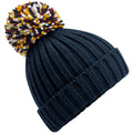 French Navy - Front - Beechfield Unisex Adult Hygge Beanie