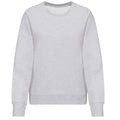 Heather Grey - Front - Awdis Womens-Ladies Heather Sweatshirt