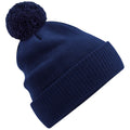 Oxford Navy - Front - Beechfield Unisex Adult Snowstar Organic Cotton Beanie