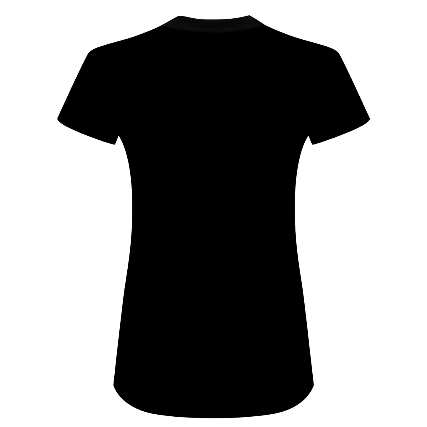 Black - Back - TriDri Womens-Ladies Recycled Active T-Shirt