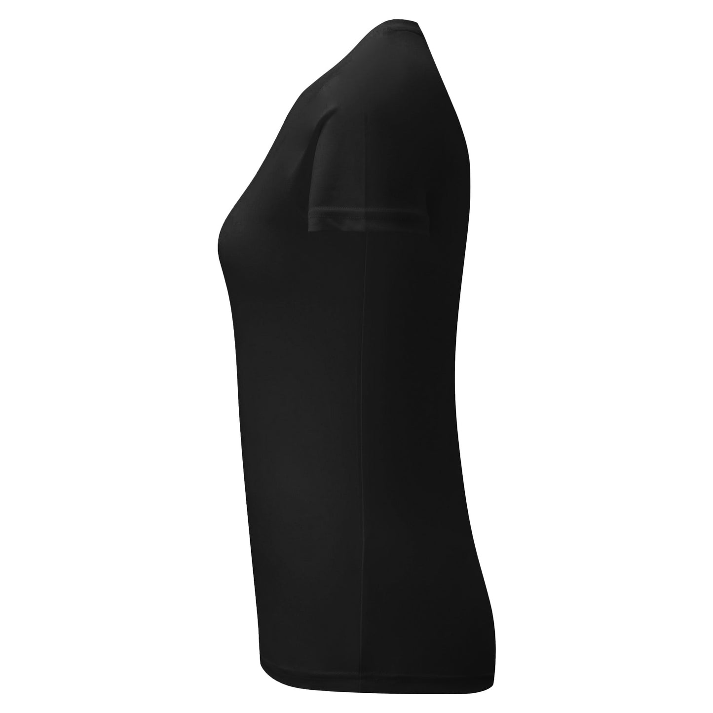 Black - Side - TriDri Womens-Ladies Recycled Active T-Shirt