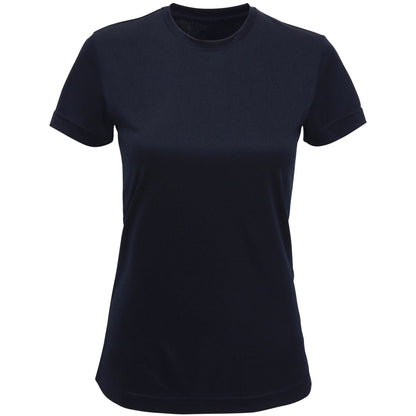 French Navy - Front - TriDri Womens-Ladies Recycled Active T-Shirt