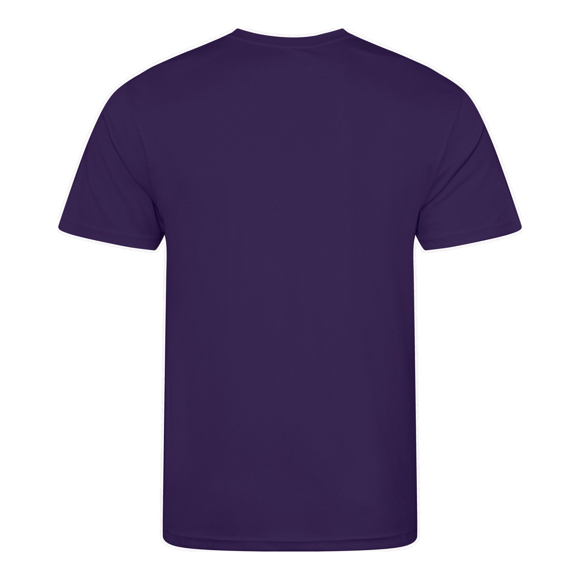 Purple - Back - AWDis Cool Unisex Adult Recycled T-Shirt
