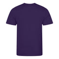 Purple - Back - AWDis Cool Unisex Adult Recycled T-Shirt