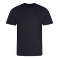 French Navy - Front - AWDis Cool Unisex Adult Recycled T-Shirt