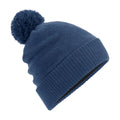 Steel Blue - Front - Beechfield Water Repellent Beanie