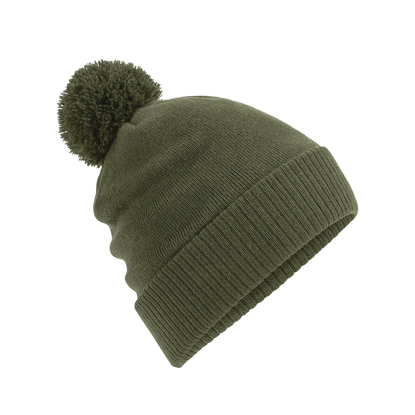 Olive Green - Front - Beechfield Water Repellent Beanie