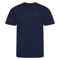 French Navy - Back - AWDis Cool Childrens-Kids Recycled T-Shirt