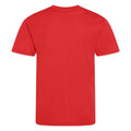 Fire Red - Back - AWDis Cool Childrens-Kids Recycled T-Shirt
