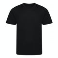 Jet Black - Front - AWDis Cool Childrens-Kids Recycled T-Shirt
