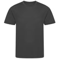 Charcoal - Front - AWDis Cool Childrens-Kids Recycled T-Shirt