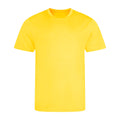 Sun Yellow - Front - AWDis Cool Mens Recycled T-Shirt