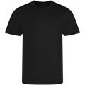 Jet Black - Front - AWDis Cool Mens Recycled T-Shirt