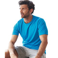 Sapphire Blue - Back - AWDis Cool Mens Recycled T-Shirt