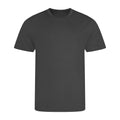 Charcoal - Front - AWDis Cool Mens Recycled T-Shirt