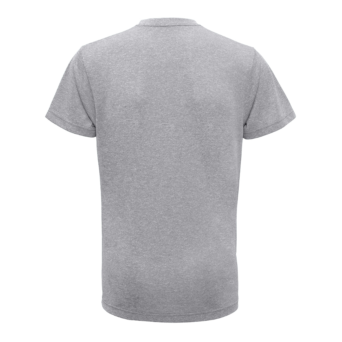 Black - Back - TriDri Mens Performance Melange Recycled T-Shirt