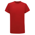 Fire Red - Front - TriDri Mens Performance Recycled T-Shirt