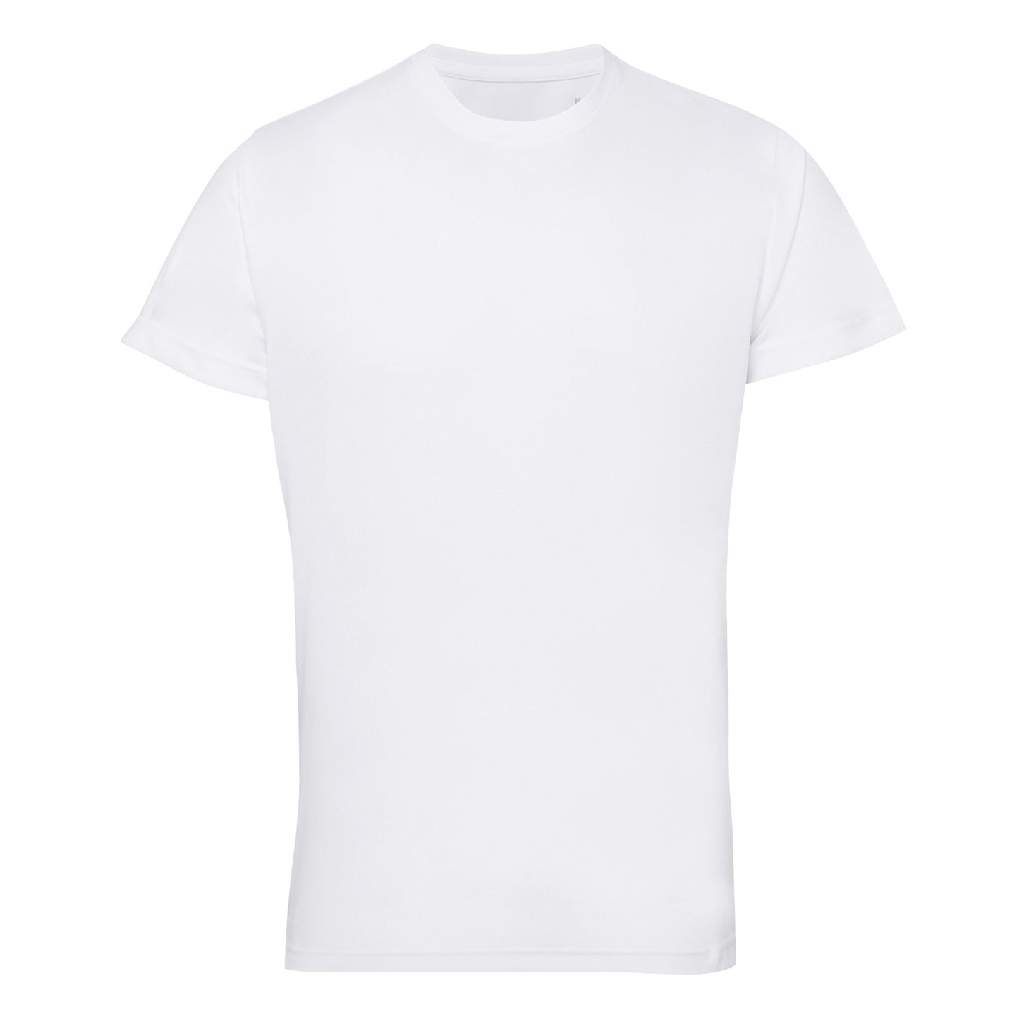 White - Front - TriDri Mens Performance Recycled T-Shirt