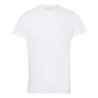 White - Front - TriDri Mens Performance Recycled T-Shirt