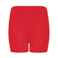 Hot Coral - Front - Tombo Womens-Ladies Shorts