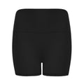Black - Front - Tombo Womens-Ladies Shorts