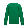 Kelly Green - Front - Awdis Childrens-Kids Sweatshirt