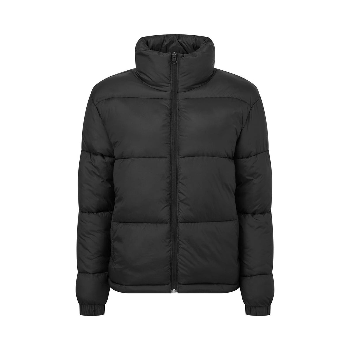 Black - Front - TriDri Womens-Ladies Padded Jacket