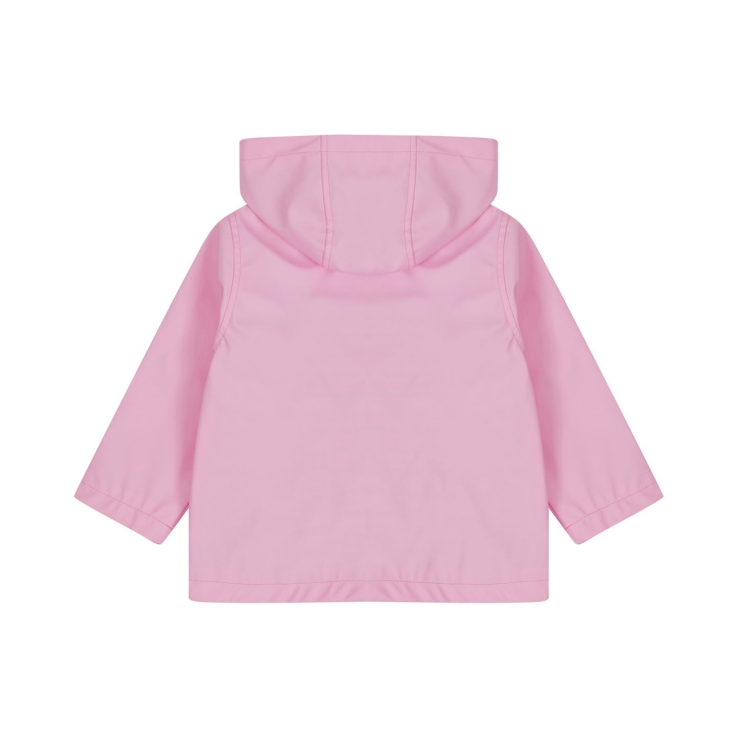 Pink - Back - Larkwood Baby Waterproof Jacket