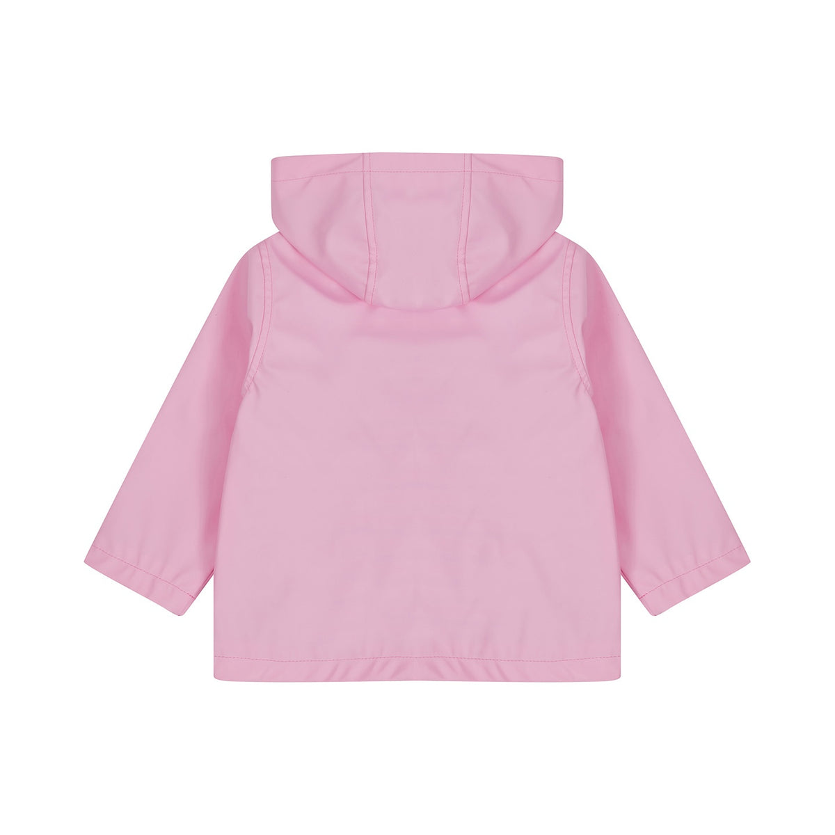 Pink - Back - Larkwood Baby Waterproof Jacket