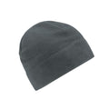 Steel Grey - Front - Beechfield Recycled Beanie