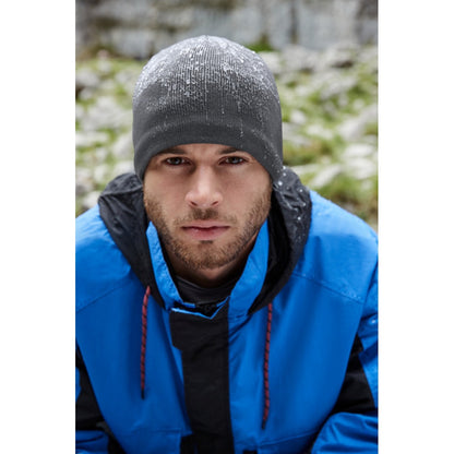Graphite Grey - Back - Beechfield Unisex Adult Water Repellent Beanie