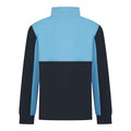 Navy-Sky - Back - Finden & Hales Childrens-Kids Quarter Zip Track Top