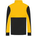 Black-Gold - Back - Finden & Hales Mens Quarter Zip Track Top