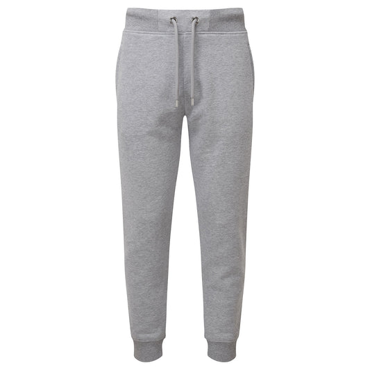 Grey Marl - Front - Anthem Unisex Adult Marl Jogging Bottoms