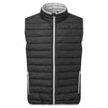 Black-Light Grey - Front - 2786 Mens Traverse Padded Gilet
